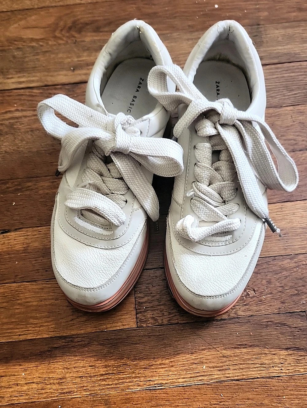 Zara White Sneakers